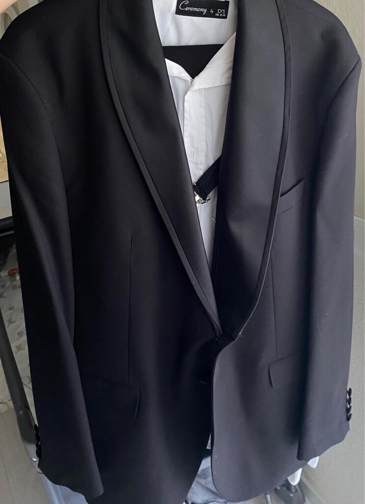 D’S Damat Erkek Takım Damatlık Smokin Slim Fit Siyah - 6