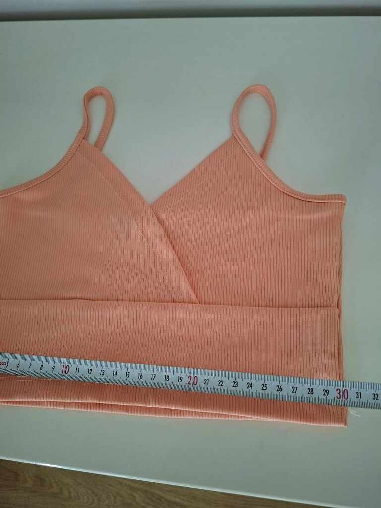 Mixray S Beden Kruvaze Crop Top/Büstiyer - 9
