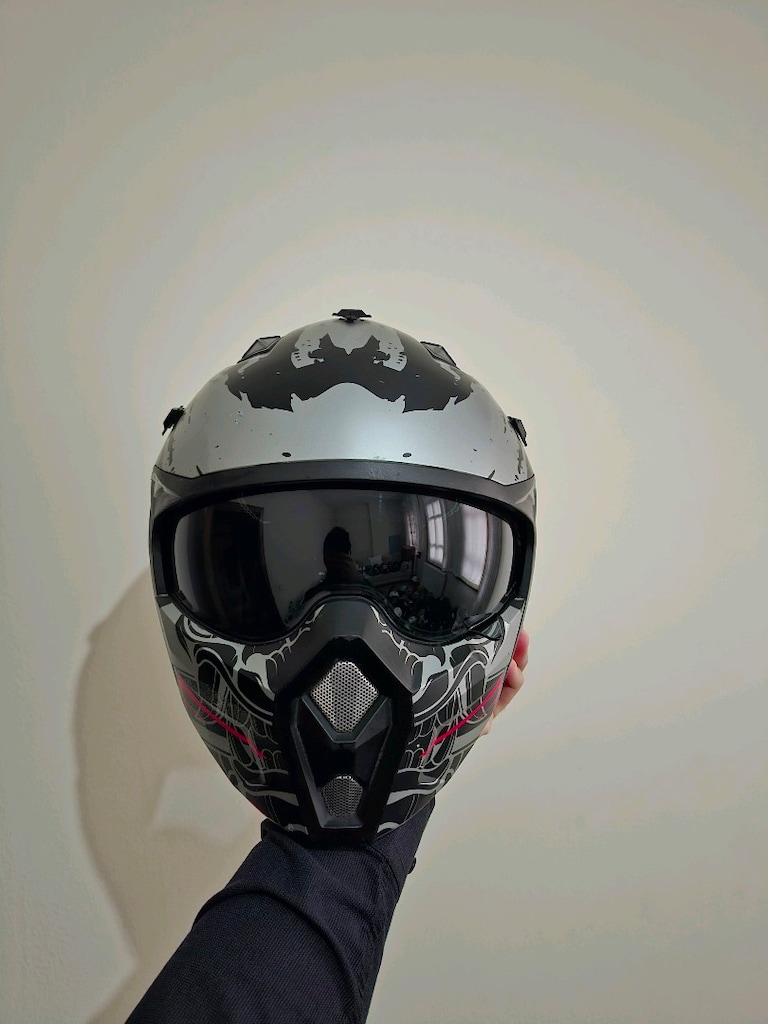 Sway X1-X Tokyo Cross Modüler Çene Çıkan Motor Kaskı L beden - 2