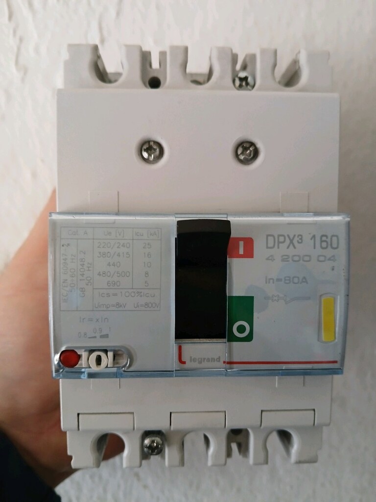 Legrang DPX160 kompakt şalter - 2