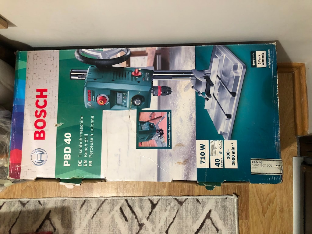 Bosch PBD 40 710 W Tezgah Tipi Matkap - 2