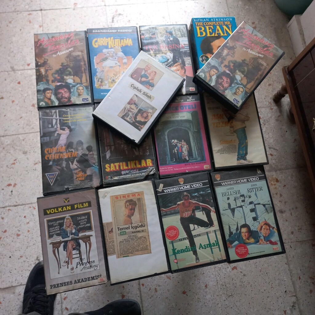 vhs beta mık video kaset - 3