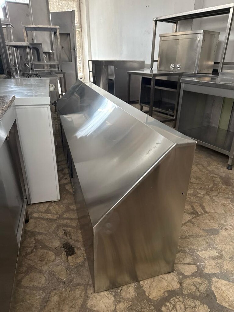 280x80x45 cm davlumbaz filtreli tertemiz davlumbaz krom davlumbaz - 2