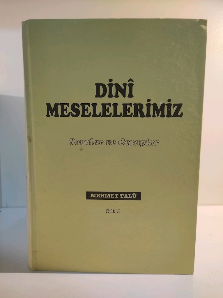Dini Meselelerimiz Mehmet Talu 5 cilt - 3