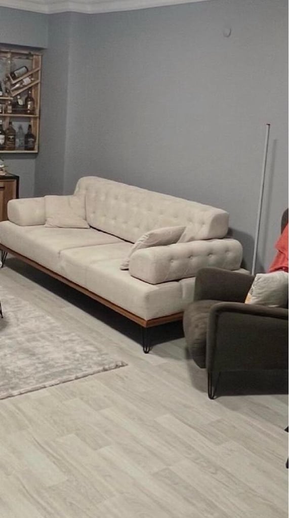 komple set salon oturma grubu koltuk ve yemek takımı - 3