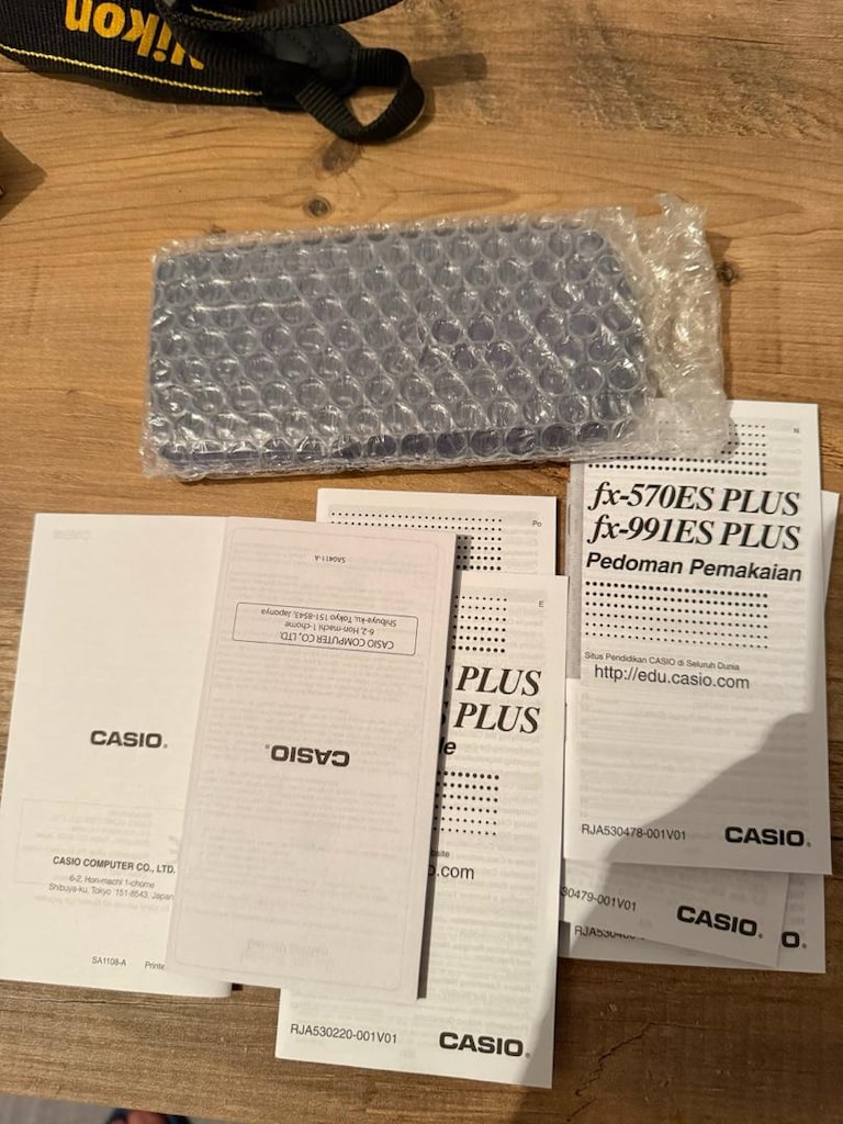 Casio fx-991ES PLUS 417 Fonksiyon – Kutulu, Kılavuzlu - 5