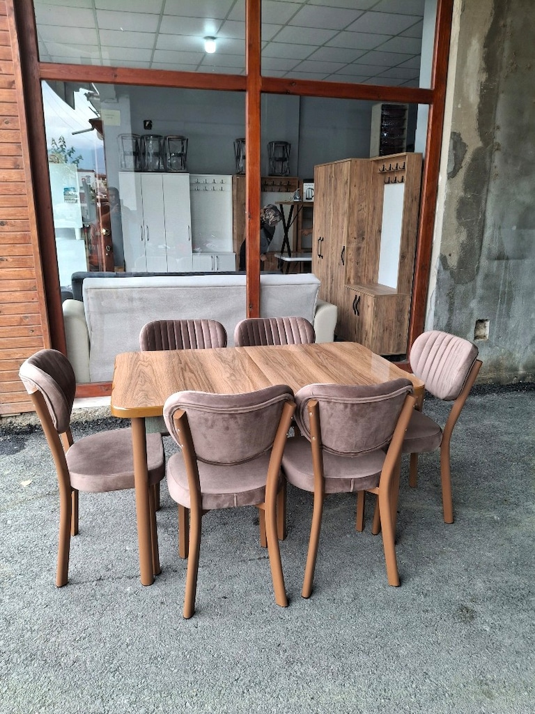 GLOSS YEMEK MASA TAKIMI KALİTELİ LÜX SIFIR ÜRÜN - 6