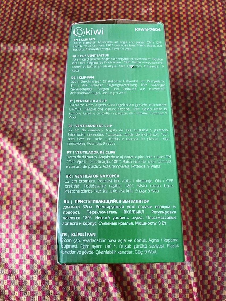 Kiwi Klipsli Fan - 2