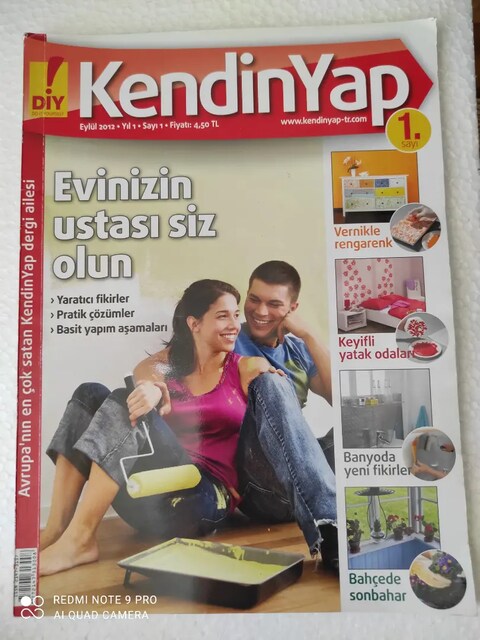 Kendin yap dergisi 1. sayı