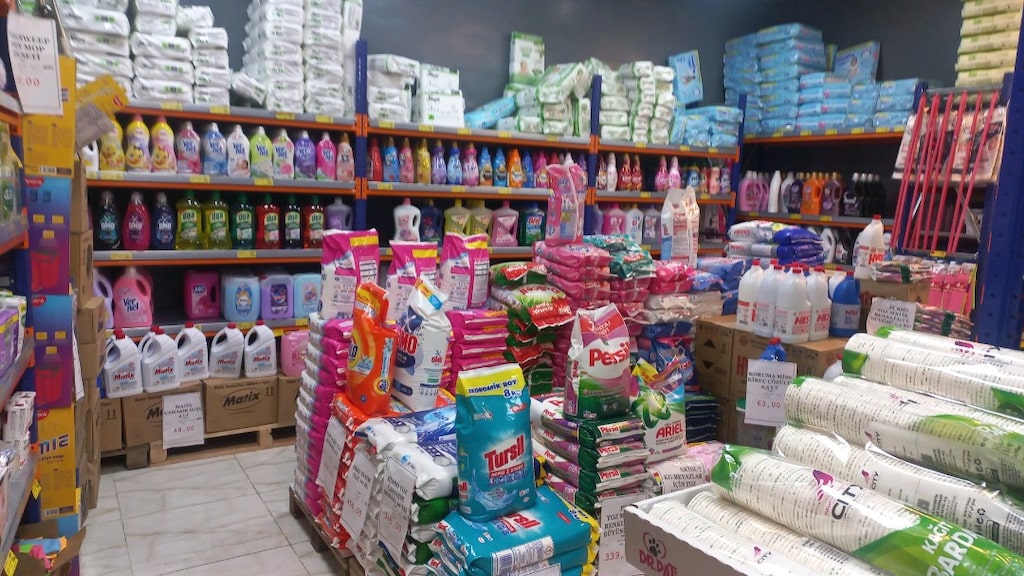 gross rafı ve kasiyer barkod sistemi ve kamera sistemi ve sütlük dolab - 8