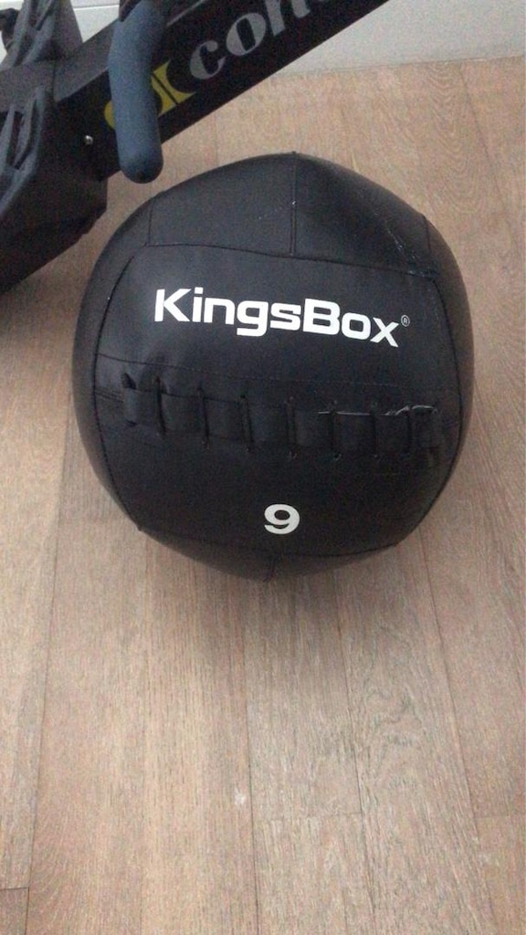 kingsbox marka 16 ve 10 kg kettlebell, kingsbox 9 kg wall ball, - 4