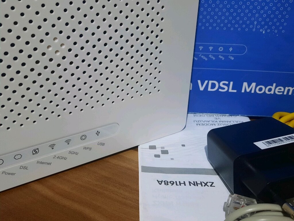 VDSL MODEM, 5G VE 2.4G, YENİ NESİL, ZTE, 044F - 4