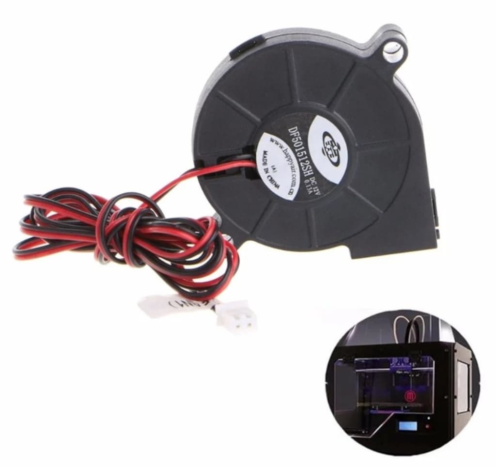 50x50mm DC 5V-12V-24V Sessiz Fırçasız Motor 3D Printer Kare FAN - 4