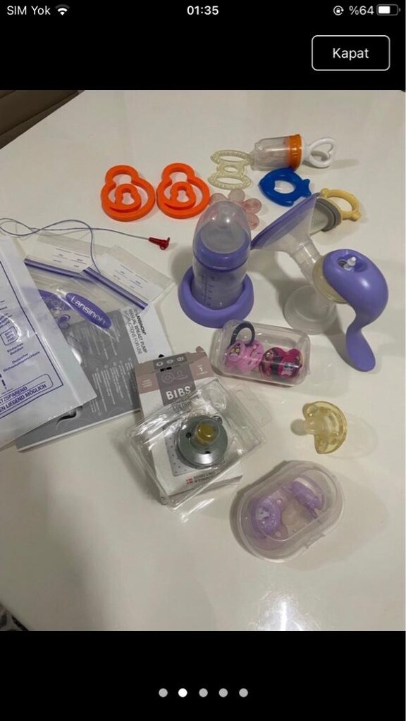 bebek ürünleri toplu satış gardropsta 1000 tl - 2
