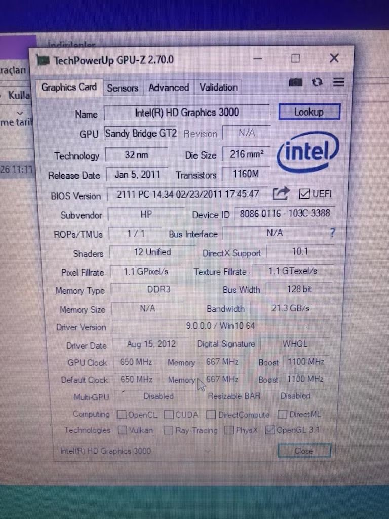 TERTEMİZ HATASIZ 8 ÇEKİRDEKLİ ÇİFT EKRAN KARTLI NOTEBOOK LAPTOP - 11