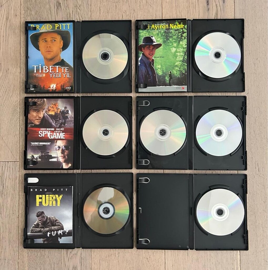 Brad Pitt Film DVD Koleksiyonu - 6