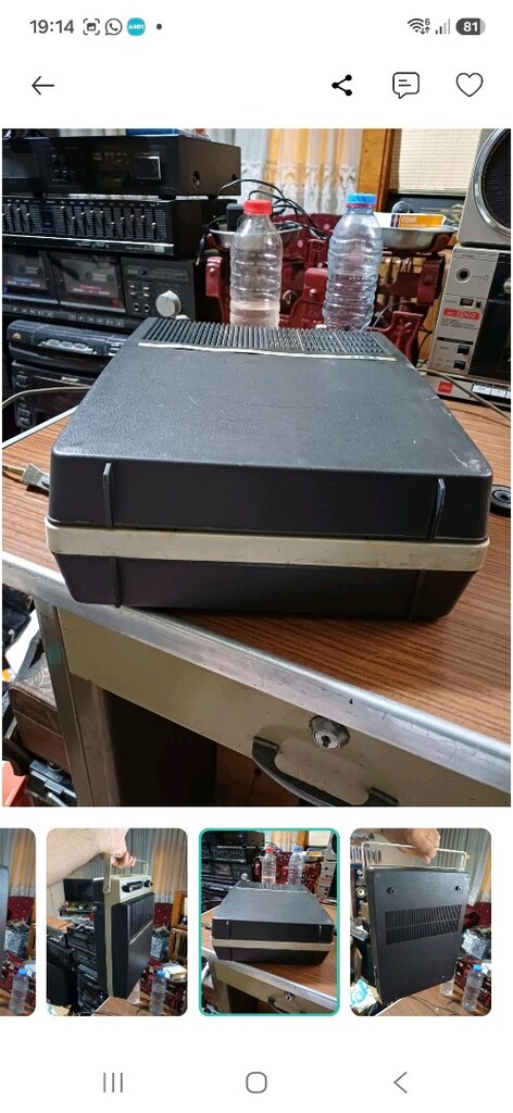AIWA marka radyo ve plak çalar - 7