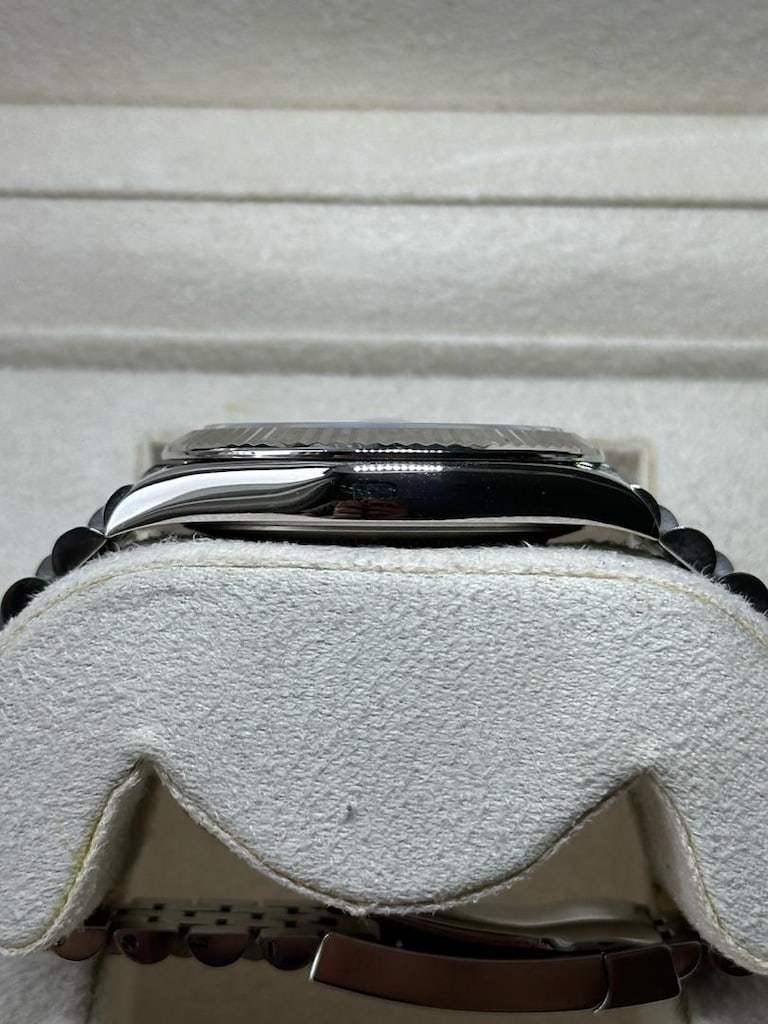 ROLEX DATEJUST MİNT GREEN VSF 3235 ETA - 4