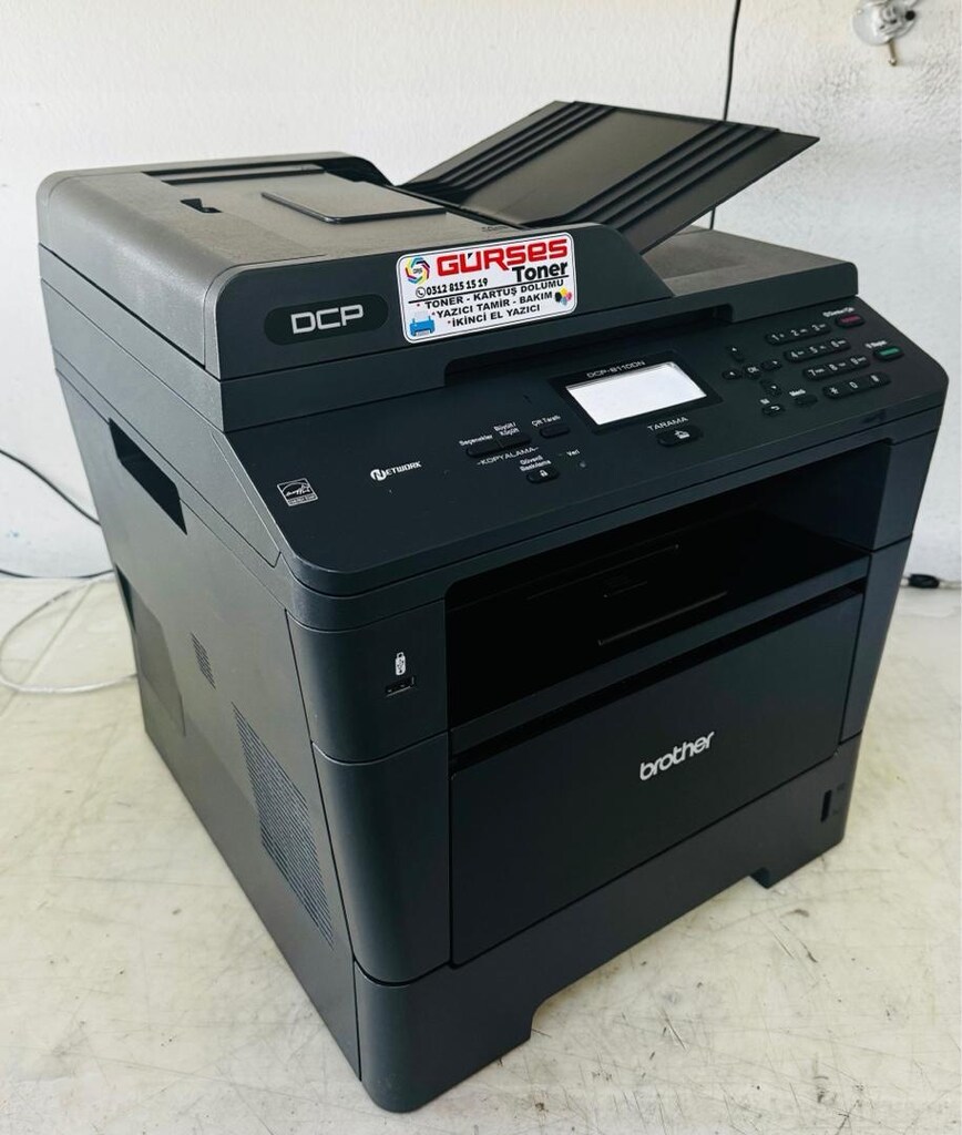 Yazıcı Brother 8110DN Fotokopi Tarayıcı Çift Taraflı Ekonomik Bakımlı - 2
