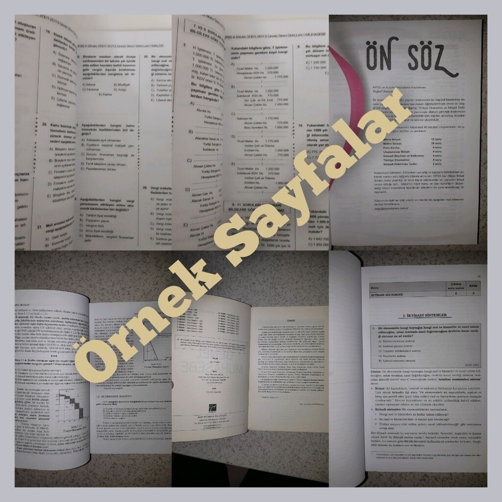 KPSS A DENEME KPSS A SORU BANKASI Tüm Set - 4