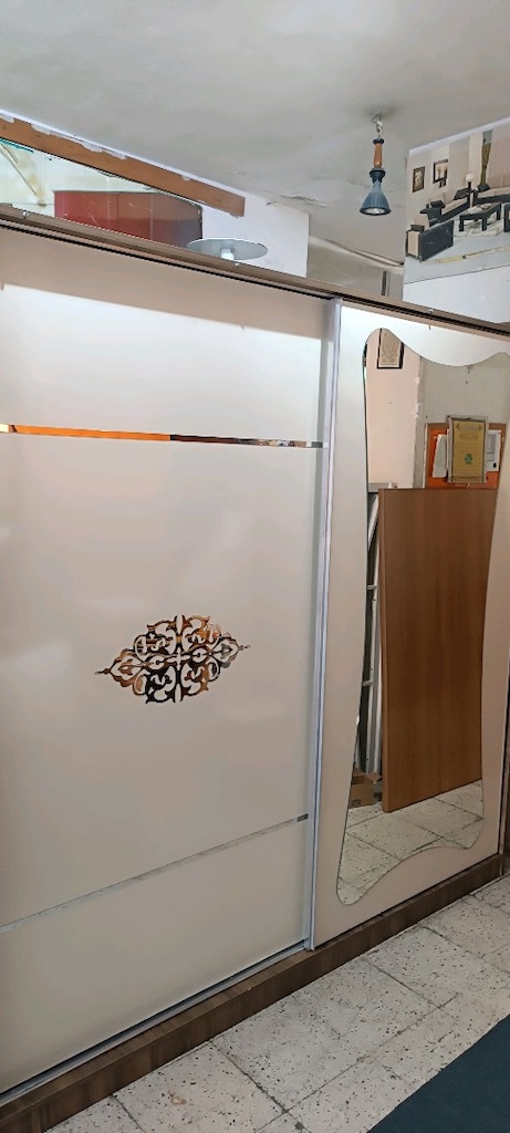 SÜRGÜLÜ GARDIROP İÇİ KİYAFET ASKLI RAFLI GENİŞ... - 2