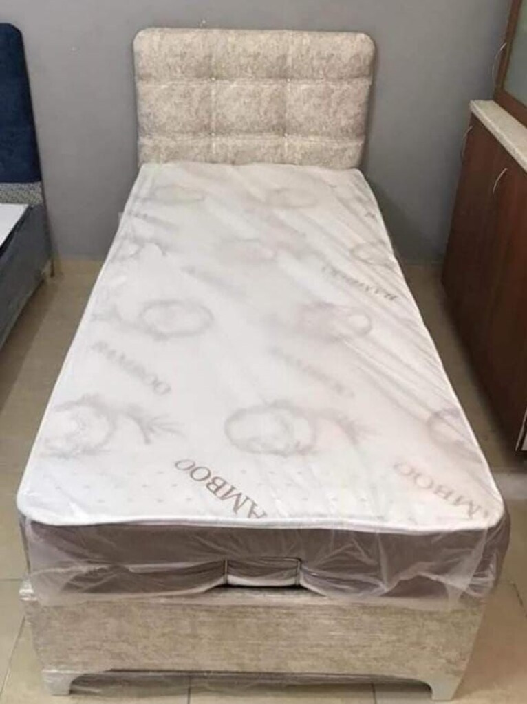 sıfır kaplama Tek kişilik baza başlık yatak hepsi - 2