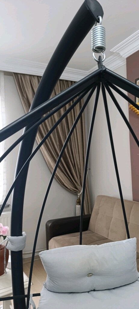 sıfır bahçe balkon salıncağı hiç bir sorunu yok tertemiz - 5