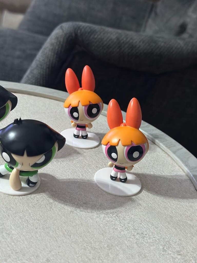 powerpuff Girls figür seti - 4