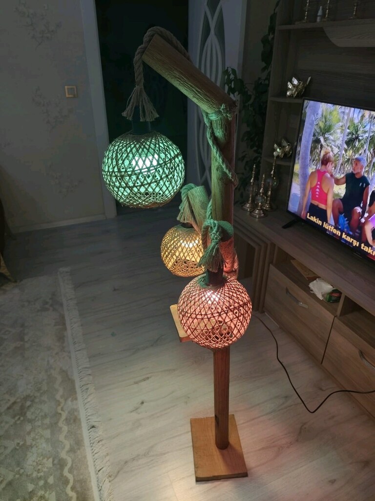 sıfır paketinde açılmamış lambader üçlü - 2