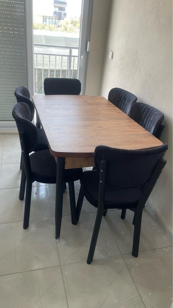 6 kişilik yemek masası takımı - 3