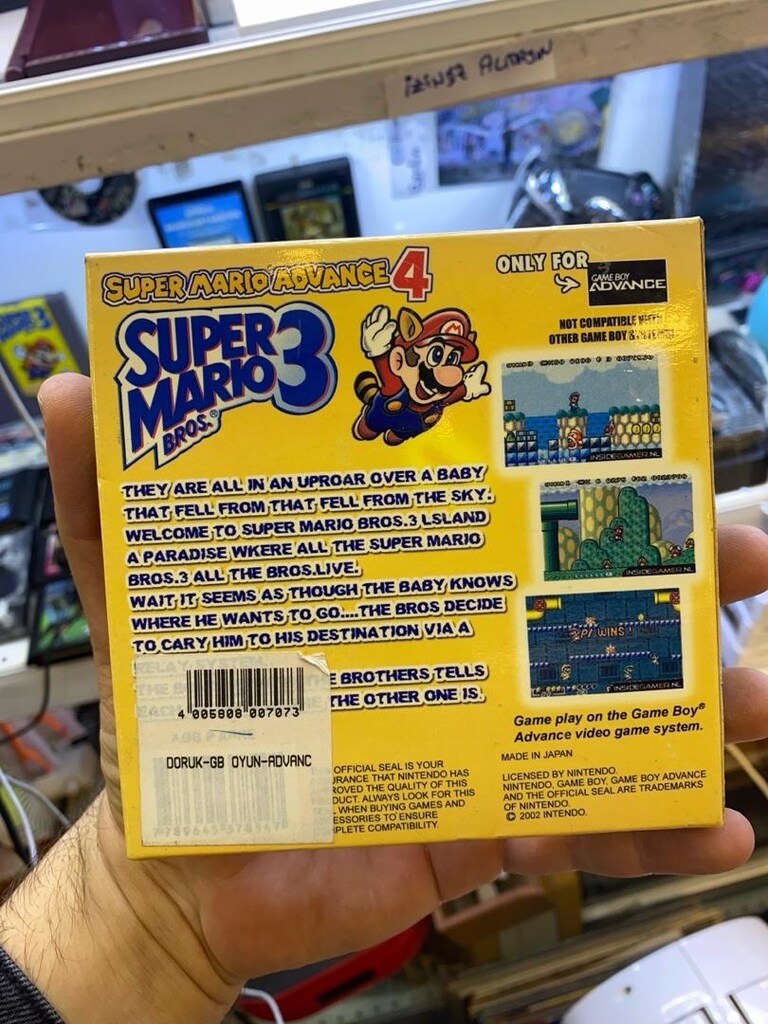 SÜPER MARİO BROSS 3 GAMEBOY OYUN - 2
