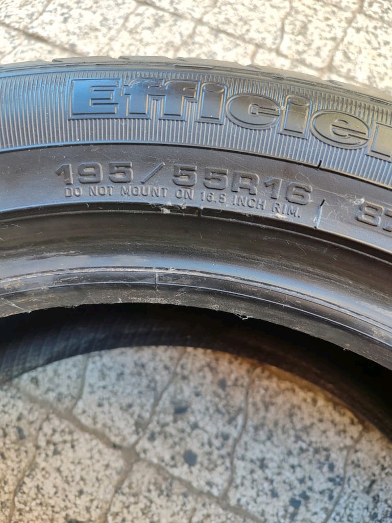 Goodyear lastik 195 55 16 - 8