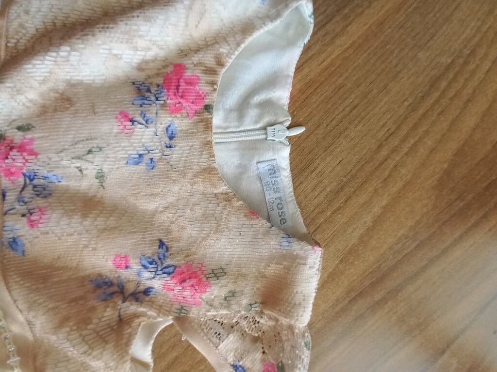 Çiçekli Kabarık Şık kız çocuk elbisesi - 2
