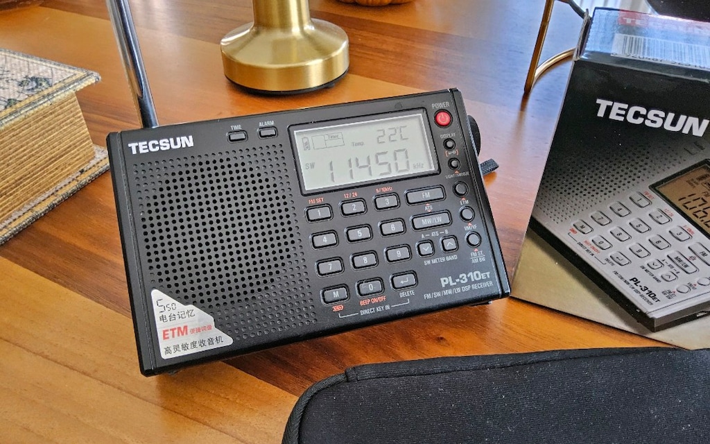 Temiz / Az Kullanılmış Tecsun PL-310et DSP Dünya Radyosu (SW/MW/ - 7
