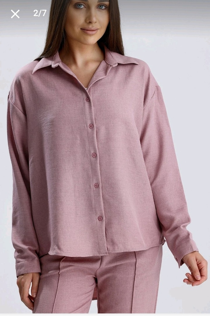 Kadın Oversize Gömlek – S M L Beden – Farklı Renk Seçenekleri - 3
