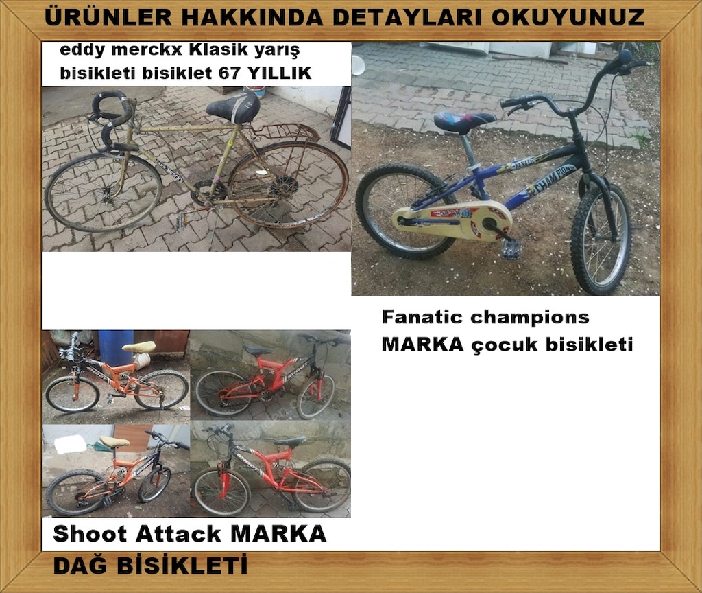 DAĞ BİSİKLETİ-YARIŞ BİSİKLETİ-ÇOCUK BİSİKLETİ DETAYLARI OKUMADAN YAZMA - 8