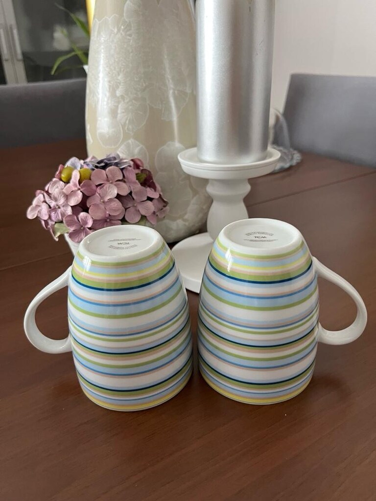 Tchibo Porselen Kupa Seti, 300-330 ml, yepyeni - 2