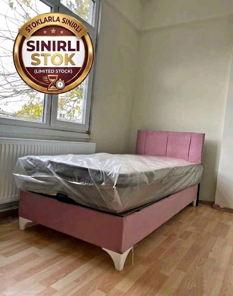SIFIR SET UYGUN FİYAT 90/190 TEK KİŞİLİK YATAK BAZA BAŞLIK - 5