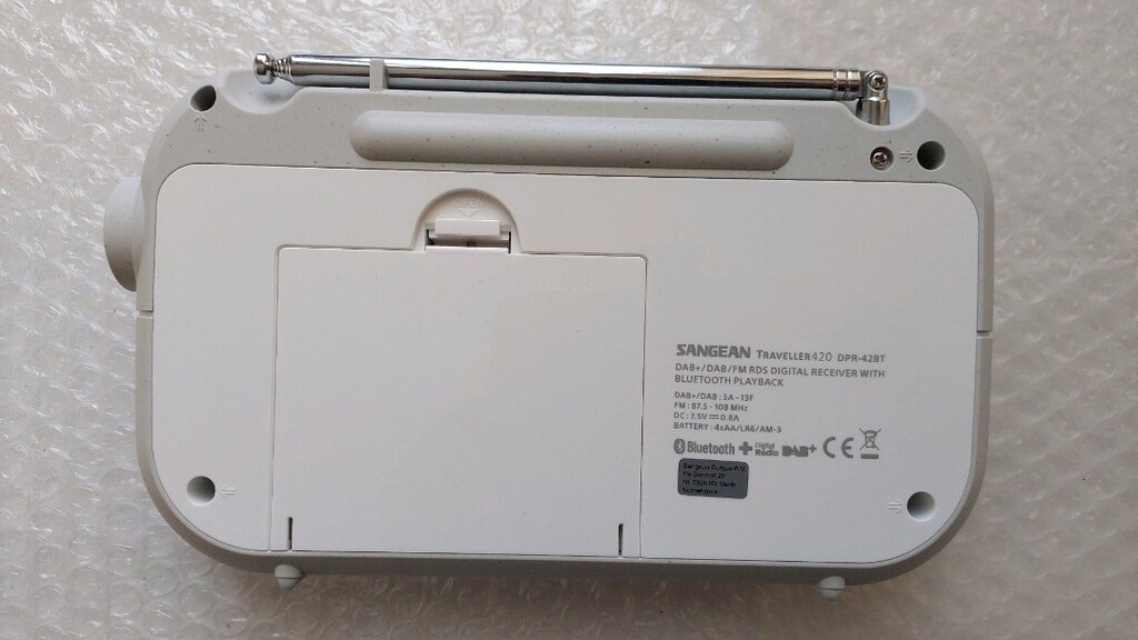 SANGEAN DPR-42BT DAB FM RDS STEREO RADYO BLUETOOTH ÇALAR - 9
