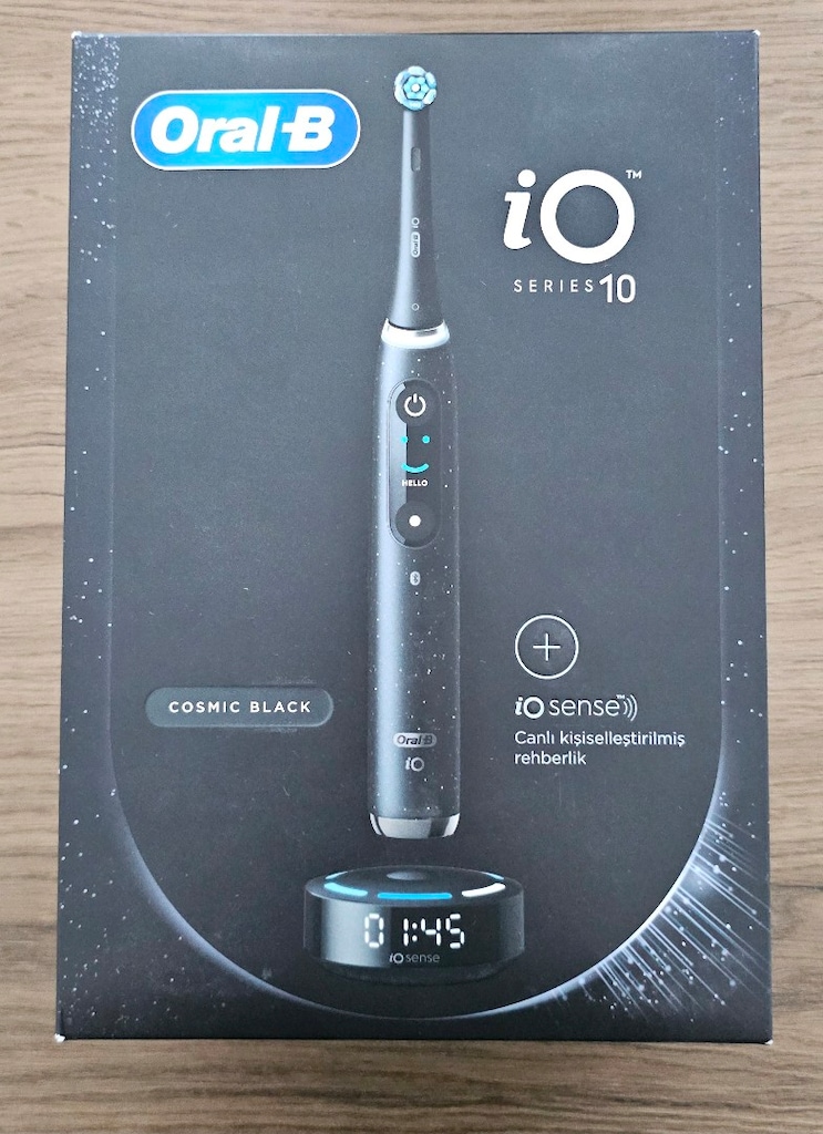 Oral-B iO Series 10 Cosmic Black Şarjlı Diş Fırçası