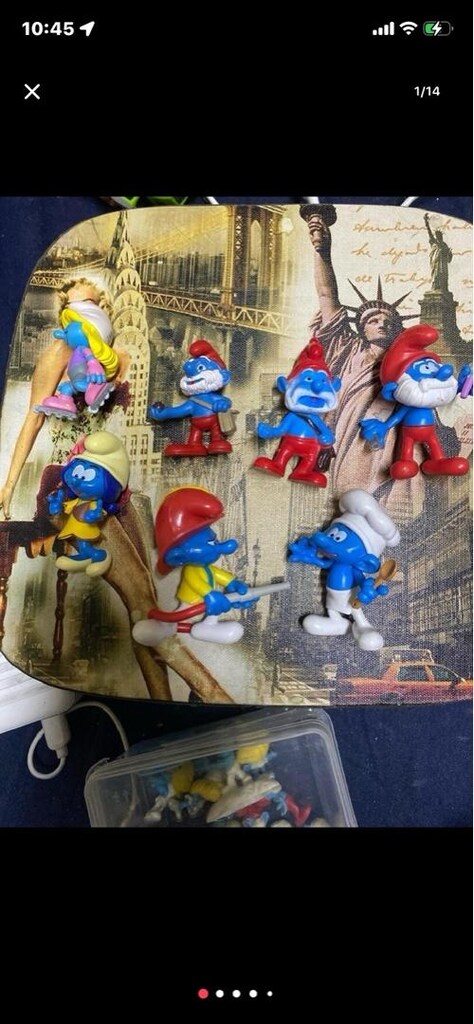 Lisanslı Şirinler Figür Lotu - Schleich (Germany) & Jakks Pacific