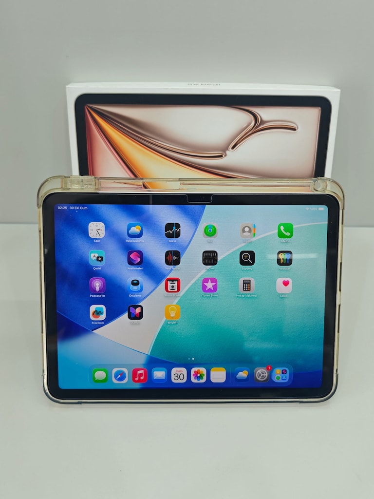 Apple iPad Air M3 11" 128GB Wi-Fi Yıldız Işığı %100 Pil Garanti - 6