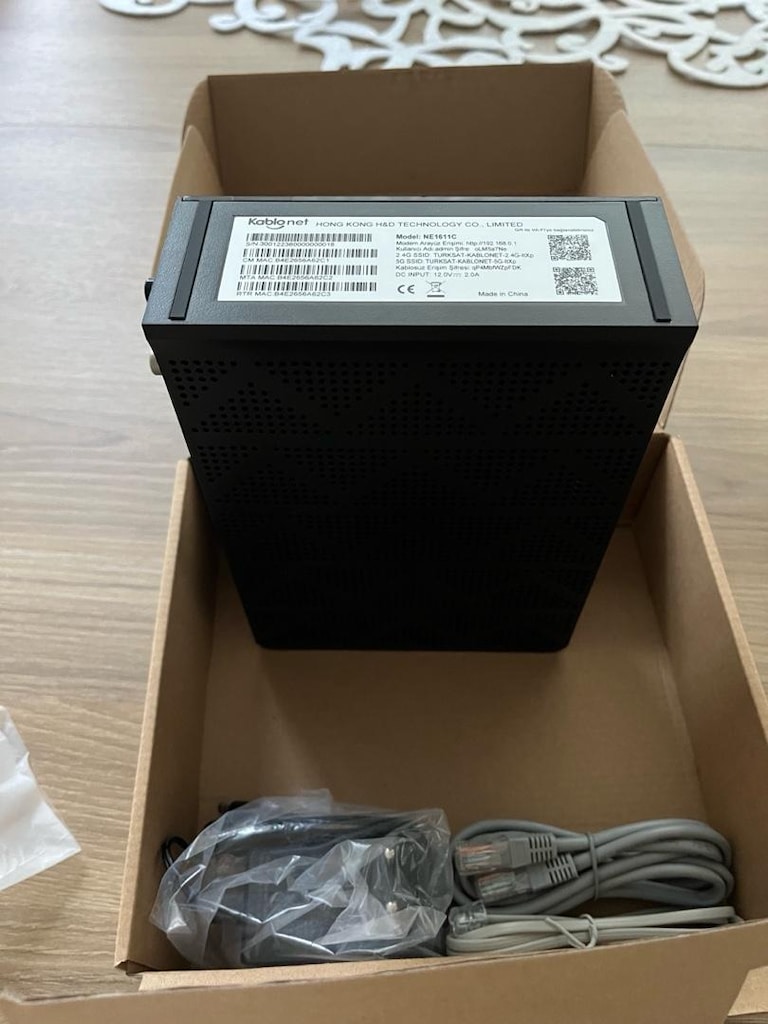 (SIFIR ÜRÜN) KABLONET HONG KONG H&D NE 1611C DOCSİS 3.0 - 9