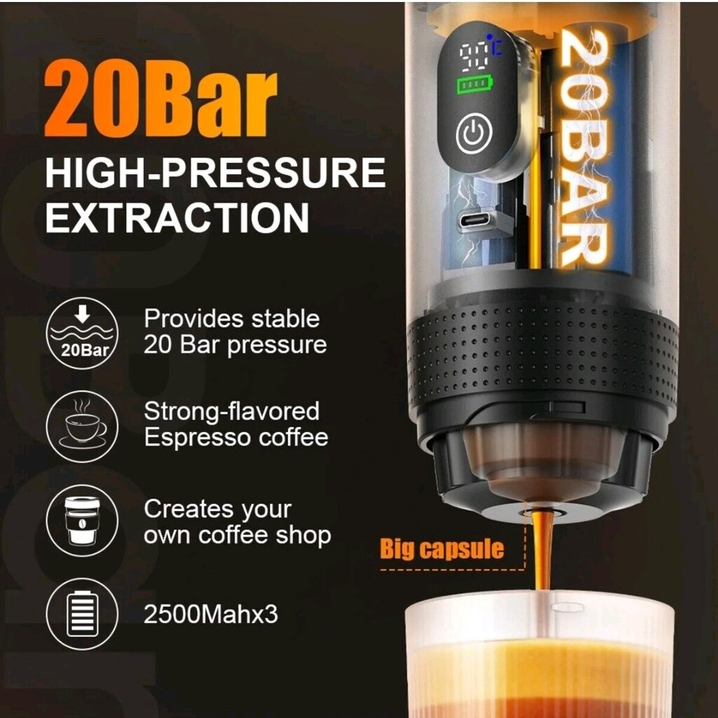 taşınabilir espresso makinesi - 3