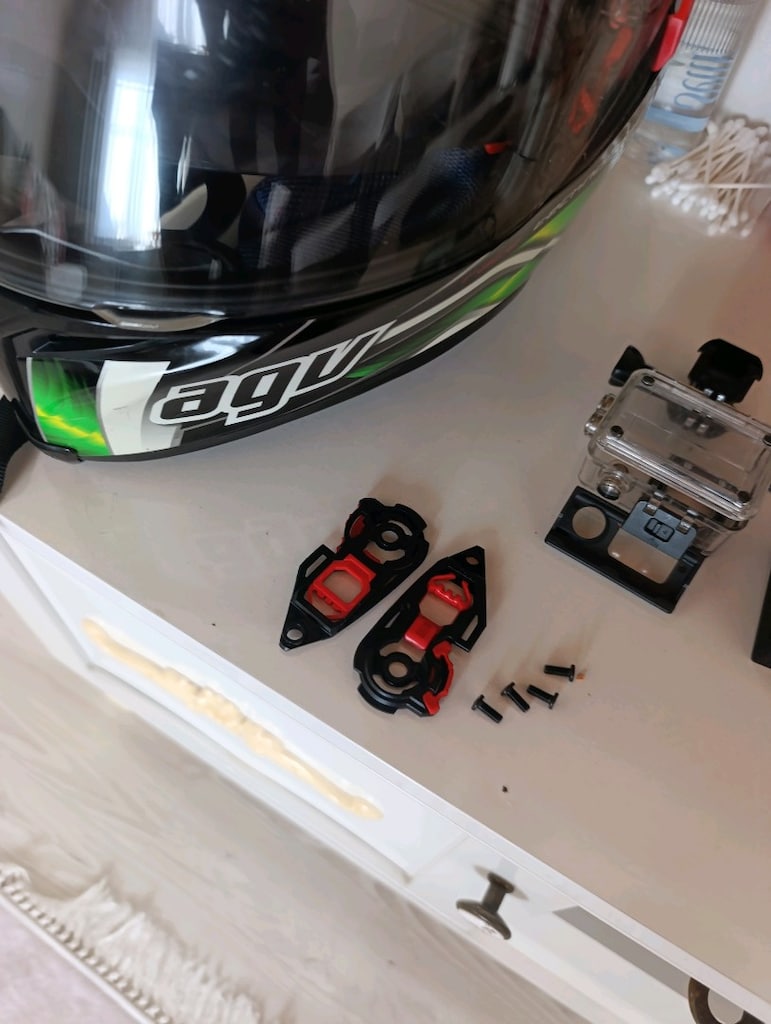 agv k5 kask L beden bide sj4000air aksiyon camera - 3