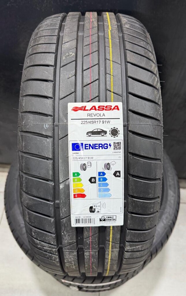 225/45R17 LASSA REVOLA SIFIR (DOT:14/26) ADET FİYATI - 2