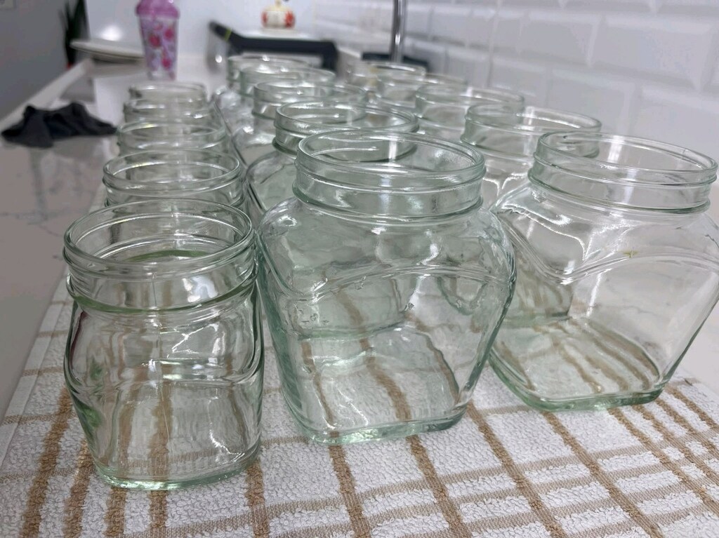 10 adet 500 ml 5 adet 300 ml cam kavanoz - 5