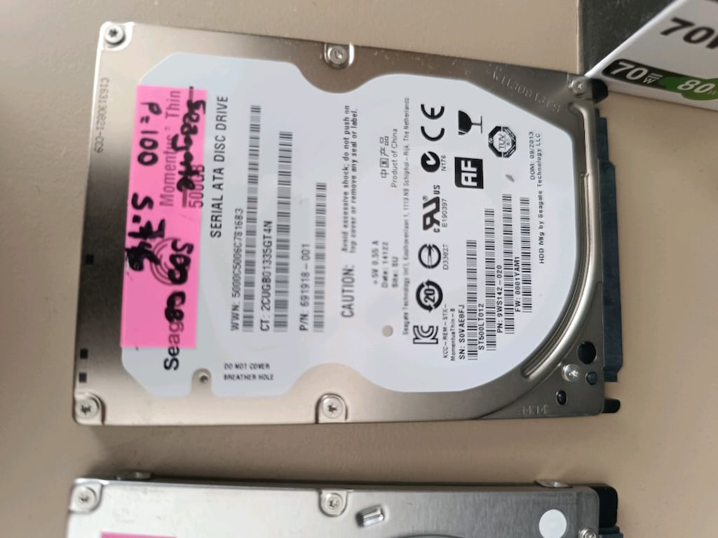 500 GB 8 adet 2,5" hdd - 8