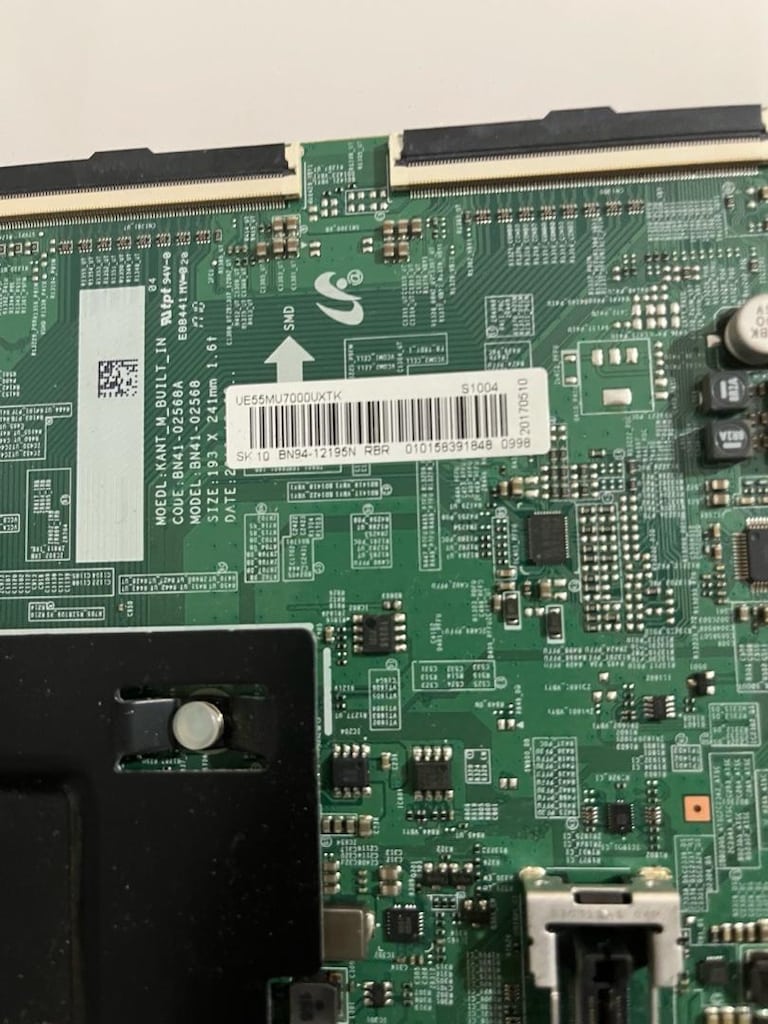 Samsung UE55MU7000 Orijinal Anakart BN94-12195N + Power Board BN44-008 - 2