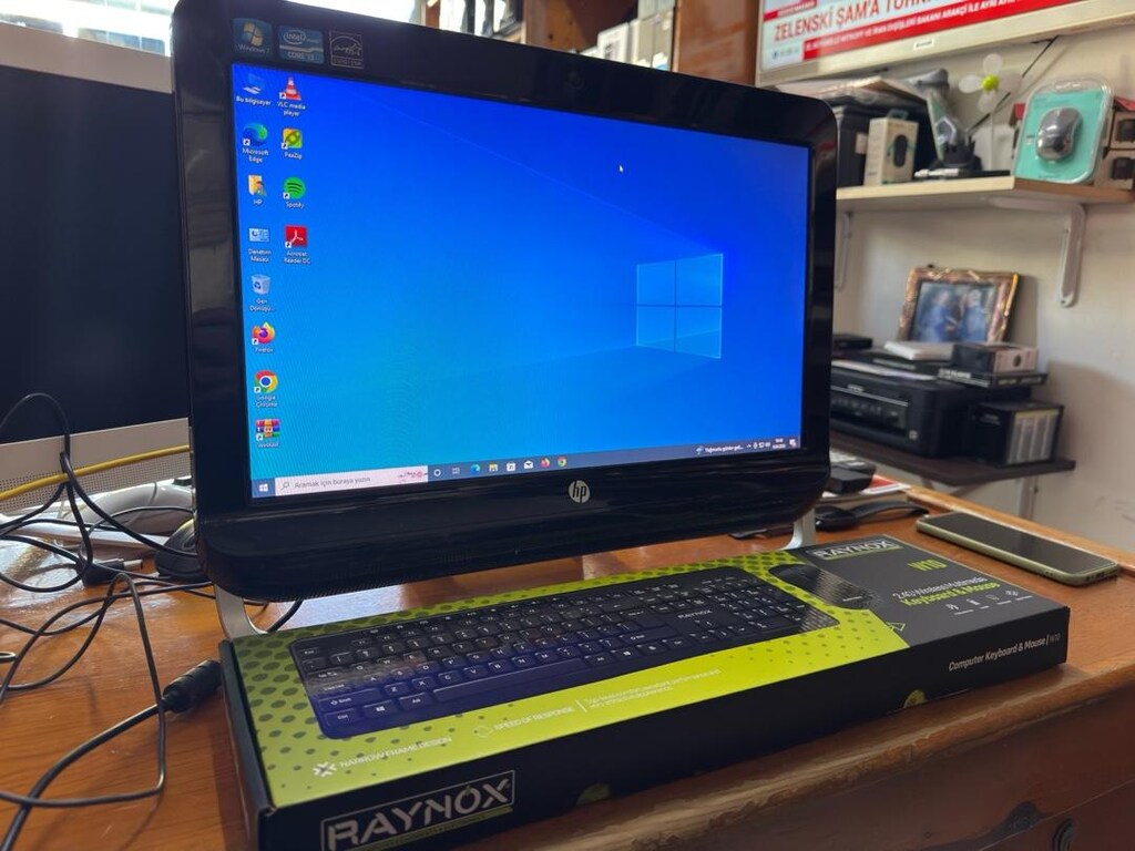 HP ALL IN ONE İNTEL CORE İ3 TAM OFFICE CİHAZI - 7